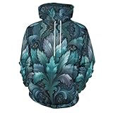 pull acanthe femme Mode Sweatshirts : La conception d'impression unique et le style classique conviennent tout Adulte Homme Femme. À l'automne, portez le chandail à capuchon suffisamment pour rester au chaud. En hiver, on peut le porter avec une veste élégante et chaleureuse; Match parfait avec vos shorts, leggings, pantalons noirs, jeans en denim etc.