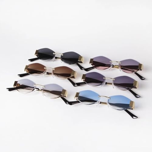 Lunettes de soleil sans monture légères anti compression nez - 2