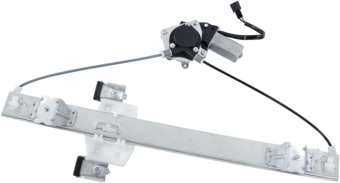 Car Window Regulator Rear Right Side Power with Motor for Ford for F150 4.6L/5.4L 2004-2010 & 4.2L 2005-2008 & 6.2L 2010-2014 & 3.5L/3.7L/5.0L 2011-2014 Extended Cab Pickup