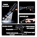 Handheld Pulse Air Gun with Dust Detection Light - Anti-Static Eliminator for Efficient Dust Removal in Electronics, Cars, and Machinery - Industrial Cleaning Tool