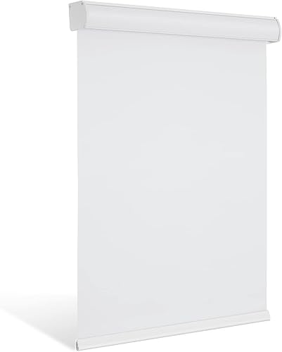 Changshade Persianas enrollables opacas sin cordones con cajón, oscurecimiento de la habitación, pantalla enrollable de fácil instalación, persianas