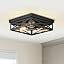 3 Way Square Ceiling Light