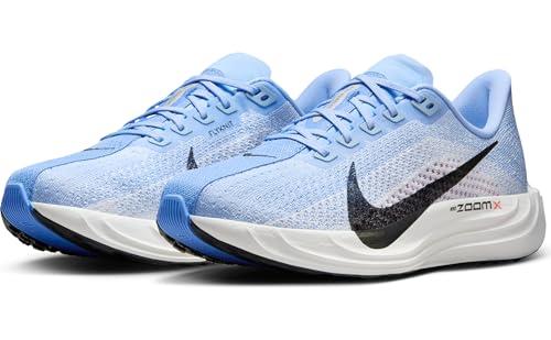 Nike Pegasus Plus Women's Road Running Shoes (FQ7261-402, Aluminum/Royal Pulse/White/Black) Size 7.5