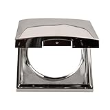 Gewicht: 20 g Berker Integro Flow Rahmen mit Klappdeckel chrom glänzend, SB-verpackt