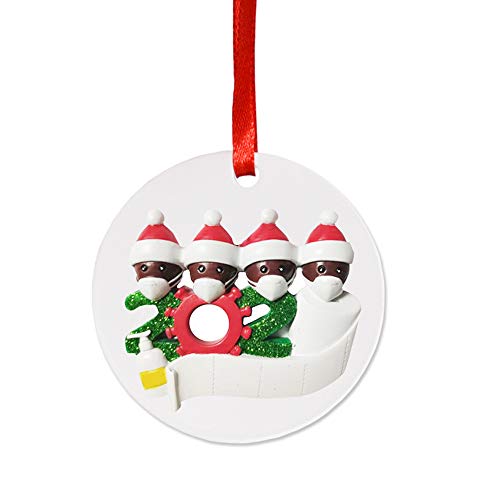 Zwbfu Kit De Enfeites De Natal,Kit de enfeites de natal para família Kit de enfeites de natal person