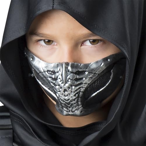 Disfraz de ninja combatiente para niños talla Large miniatura 2