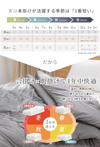 AIFY 掛け布団 シングル JAB1B2CG1S の商品画像 5