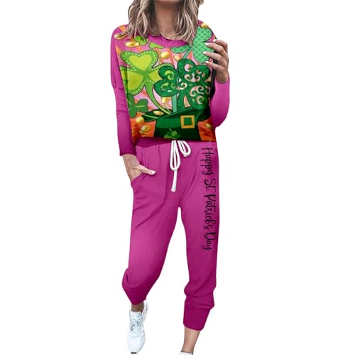 Women Casual Autumn and Winter Fashion Printed Round Neck Long