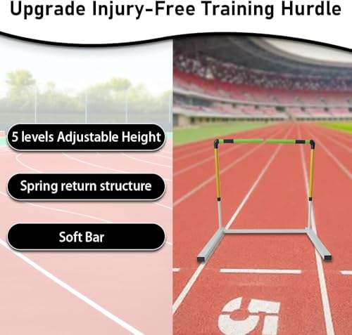 Morimoe Adjustable Height Training Hurdle Newly Upgraded Injury-Reducing Track & Field Hurdles for Athletes & Adults (1) by Morimoe - Image 4