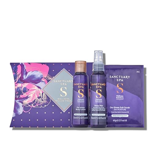 Sanctuary Spa Wellness Pillow Pack, Vegan, Geschenk für Frauen, Geburtstagsgeschenk, Selbstpflege-Geschenk, Damen-Geschenksets