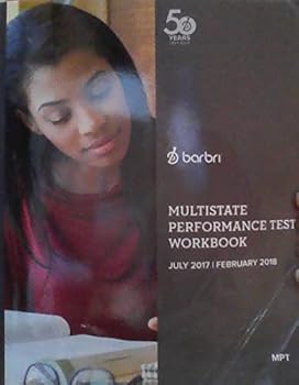 Unknown Binding Multistate Performance Test Workbook: July 2017-February 2018 Book