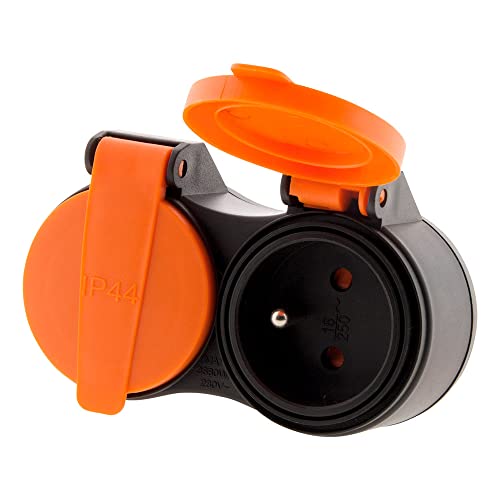 Zenitech - Bliplite pour extérieur étanche IP44 2P+T avec accroche - Orange