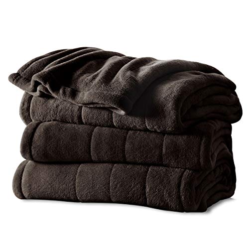 Sunbeam Imperial Plush Heated Blanket, King, Walnut Brown #TOP16