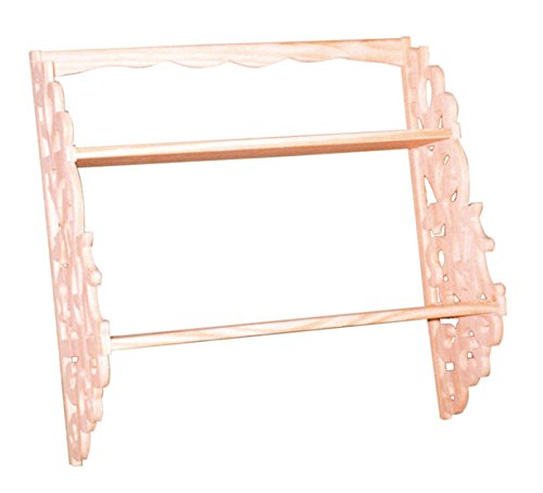 Grèce Etagère ajourée Bois Avec deux étagères. Pin massif brut. Dimensions : 40 x 15 x 40 cm.