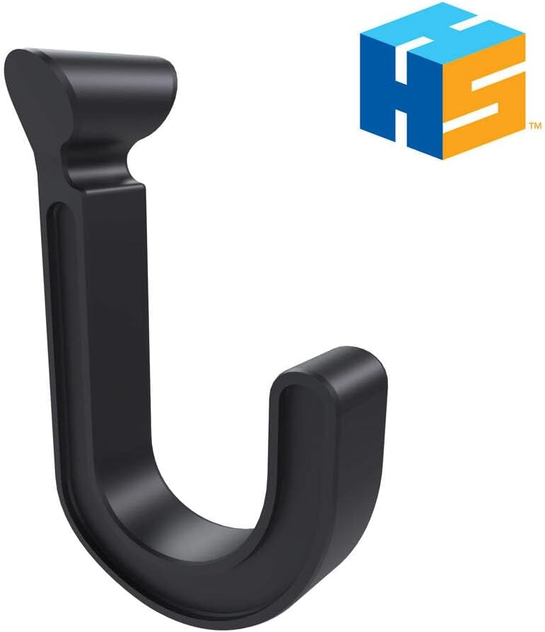 36-Inch Wall-Mounted Storage System - Black and Hang It Simple 36-Inch Wall-Mounted Storage System - Black