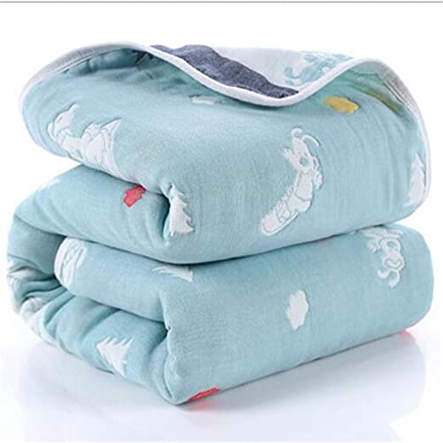 Serviette de Bain bébé Couverture De Bébé Coton Gauze 6 Couches Été Et Automne Enfants Couverture De Couette De Couette De Couette De Couette