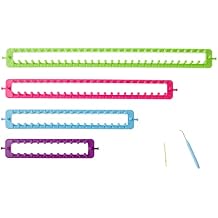 Loops & Threads Knit Quick Long Loom Set, 10", 14", 18" 22"