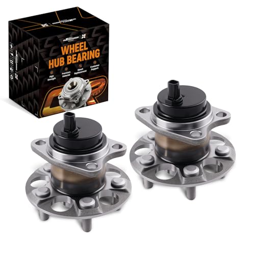 maXpeedingrods 2PCS 512505 Rear Wheel Bearing and Hub Assembly for Toyota Prius 2010-2015 for Prius Plug-in 2012-2015 All Models 5-Lugs