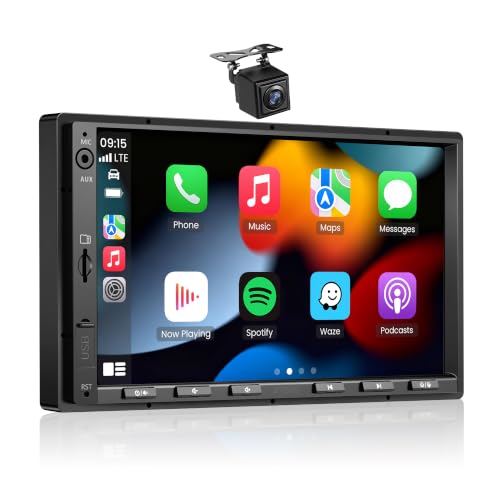 ATOTO F7WE Autoradio 2 DIN 7 Pouces avec CarPlay sans Fil & Android Auto