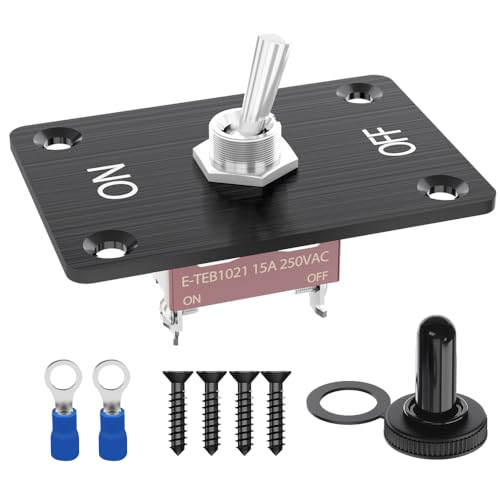Heavy Duty Toggle Switch 12V DC 30A Waterproof Toggle Switch