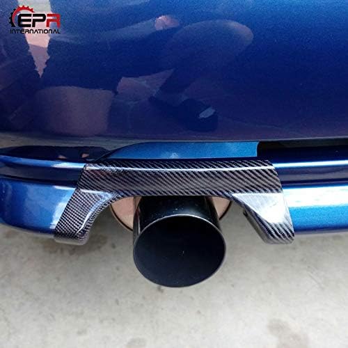 Carbon Fiber For MITSUBISHI EVO 5-6 CP9A Rear Bumper Exhaust Heat Shield Cover Protector