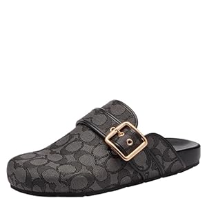 Coach One Signature Jacquard Clog