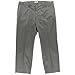 Lee Men's Comfort Waist Custom Relaxed Fit Flat Front Pant,Dark Olive, 38W x 32L