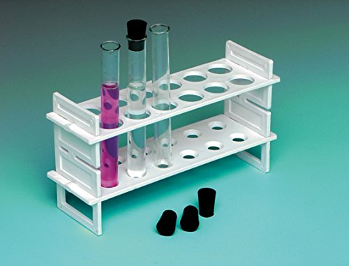 United Scientific Supply PLASTIC TEST TUBE/HYDROMETER RACK, 12-TUBE - USS