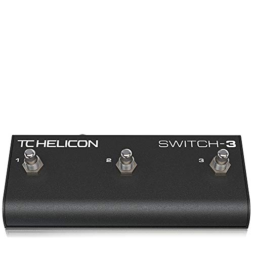 TC-Helicon Switch-3 Pedal, Black - Image 2 thumbnail