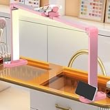 Multi-usage : ce nail art au clair de lune est de petite taille, facile à déplacer ou à transporter. Convient pour les tatouages, les tatouages ​​de sourcils, les extensions de cils nail art. En plus des tâches quotidiennes telles que la lecture, la peinture, l'enfilage, la fabrication artisanale, l'enseignement en ligne, etc., c'est un outil indispensable pour les salons de beauté.