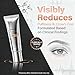 Perfection Eye Tightener Cream with Brush, Instant Firming Formula for Fine Lines, Eye Bags and Puffiness, Gentle Skin Care Moisturizing, Smooth Finish & 24H Refresh,Suitable for All Skin Types