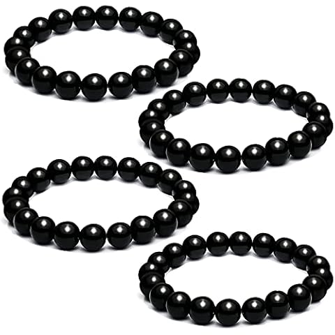 DAZZTIME 4 PCS Pulseras de Piedras Preciosas Cover