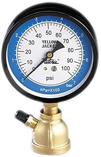 78086, 3-1/2" Gas Test Gauge (0-100), 3/4" Pipe (Pack of 7 pcs)