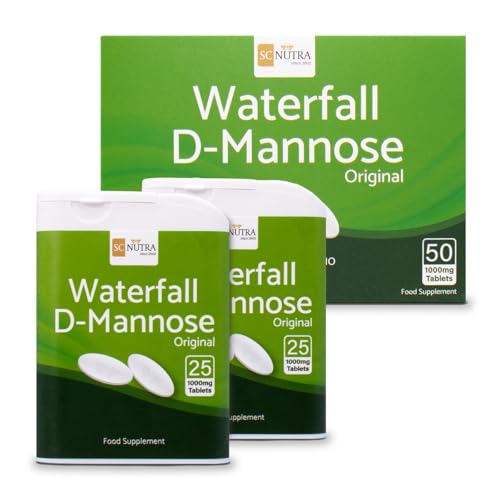 Waterfall D-Mannose 1000mg Tablets