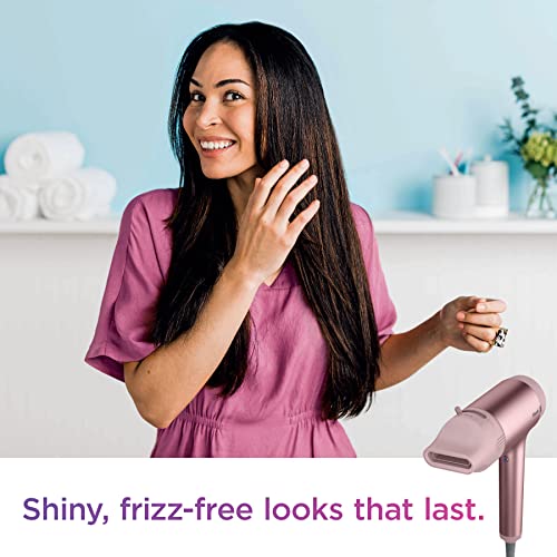 Shark Hd112Pkbrn Hyperair Fast-Drying Hair Blow Dryer With Iq 2-In-1 Concentrator And Styling Attachments, Auto Presets, Rotatable Hot Air Brush, No Heat Damage, Ionic, Rose #TOP7