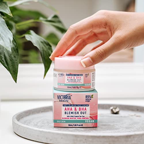 Salicylsäure-Creme Victoria Beauty mit Teebaumöl für unreine Haut