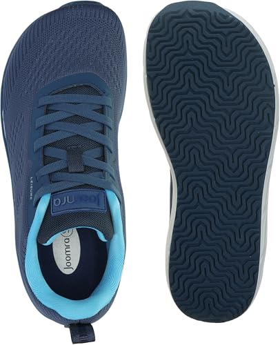 Joomra Womens Wide Toe Box Shoes Size 8.5 8.5w Gym Walking Running Fitness Exercise Comfy Fashion Width Tennis Sneakers Dark Blue 40