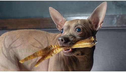 Hühnerfüße von Artisan Gift Co 100% Trockenfleisch für Hunde