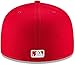 New Era MLB 59FIFTY Team Color Authentic Collection Fitted On Field Game Cap Hat (as1, Numeric, Numeric_7_and_1_Eighth, Los Angeles Dodgers Red)