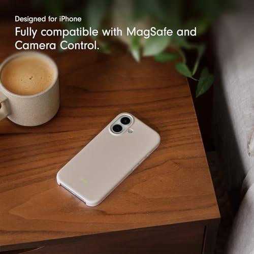 Beats iPhone 17 Case with MagSafe & Camera Control, Matte Finish, Microfiber Lining – Lime Stone - image 4