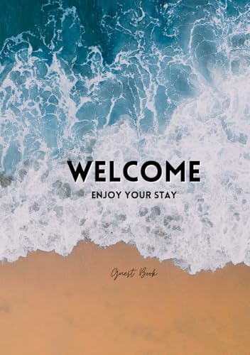 WELCOME GUEST BOOK: 369 Guest Entries | For Beach House, AirBnb, Vacation Rental, Bed & Breakfast, Lake House, Vacation Home, Short Term Rental, Hotels & Inn
