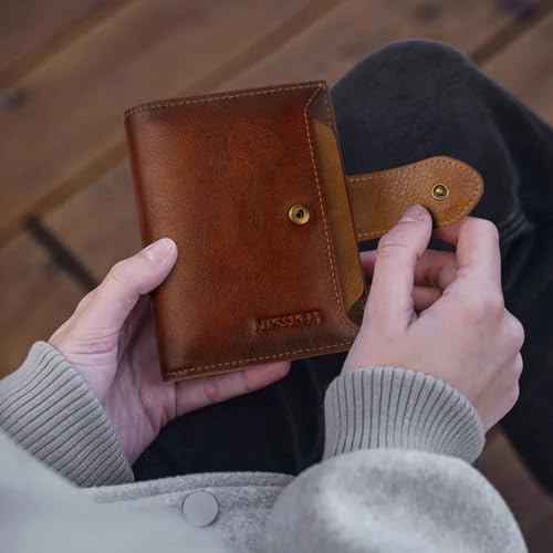 RFID Wallet Women,Bifold Leather Womens Wallet,Compact Small Wallets Woman Card Holder with Removable ID Window2