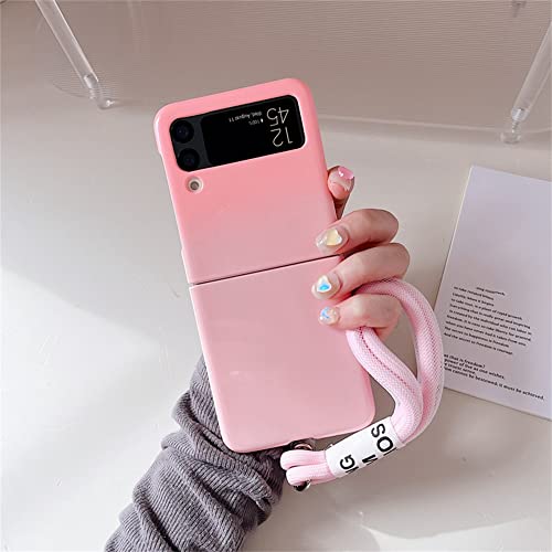 Coque Samsung Galaxy Z Flip 3 avec cordon poignet dégradé