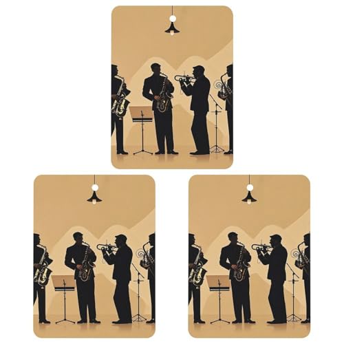 Silhouette of A Jazz Quartet(�W���Y�J���e�b�g)�̉��t�p�ԗp�F���܁A�����`�݂艺�����F���܃J�[�h3���A����������t���O�����X����t���J�[�h �ԁA����A�I�t�B�X�p �z���C�g�X�^�C��