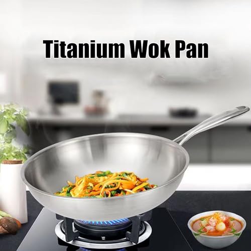 Titanium Wok, sartén de titanio puro para cocinar miniatura 3