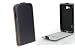 Produktbild Flip Case schwarz mit Magnetverschluss und integrierter Silikonhülle für "LG Optimus L5 II (E460)" Schutz Hülle Tasche Schale Etui Cover