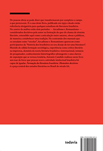 Formação da literatura brasileira: Momentos decisivos