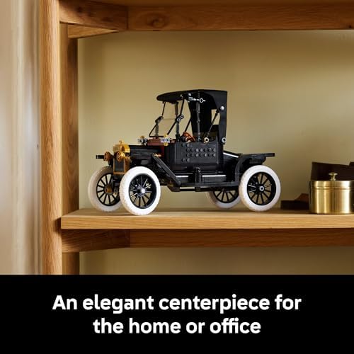 LEGO Icons Ford Model T Building Set for Adults - Collectible Kit with Detailed Features for Bedroom, Home Office, or Shelf Decor, Gift for Men, Women & Car Fans Ages 18+ - 11376 — view 6