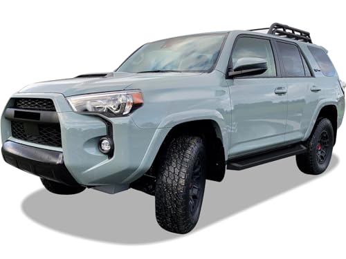 Estribos APS Running Boards 6in Negro para Toyota 4Runner miniatura 6