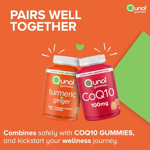 Qunol Turmeric Curcumin & Ginger Gummy